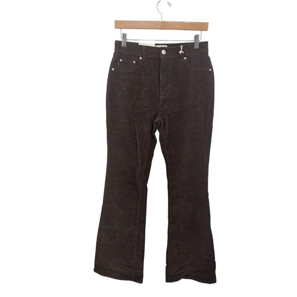 Dl1961 Women Bridget Boot High Rise Instasculpt Corduroy Jeans Brown 27